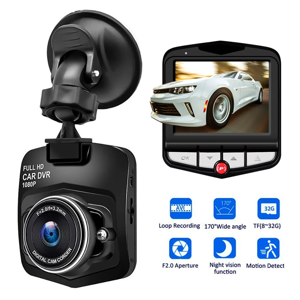 VigiCam MiniDrive 2.4" — Dashcam Compacte Full HD Discret