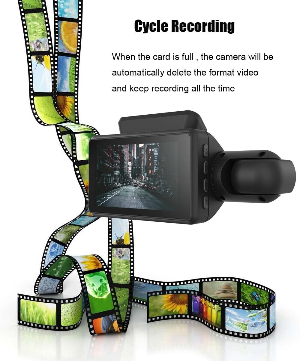VigiCam CabinGuard — Dashcam Double Lens Habitacle & Route Full HD