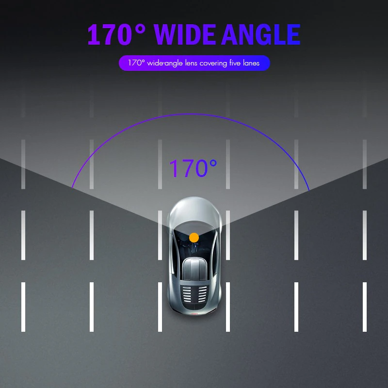 VigiCam TouchPro 4" — Dashcam Écran Tactile Double Objectif Full HD