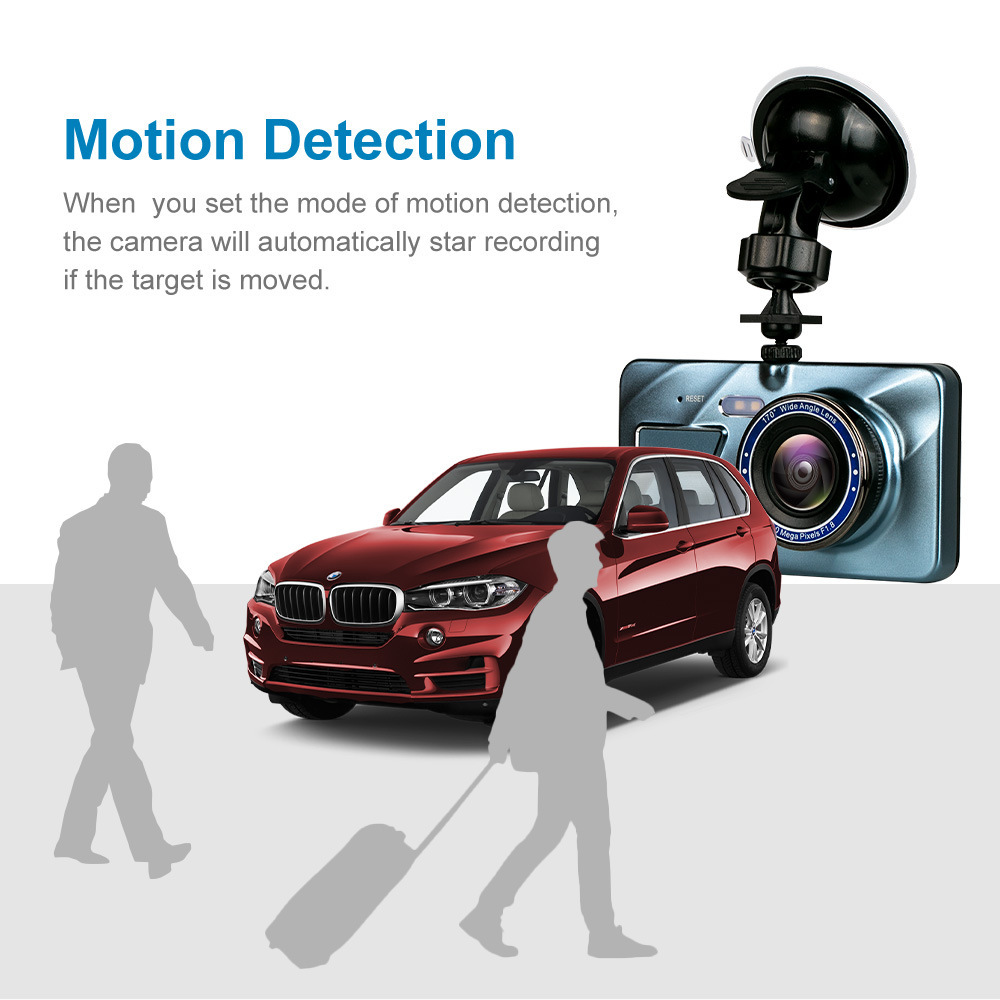 VigiCam TouchPro 4" — Dashcam Écran Tactile Double Objectif Full HD