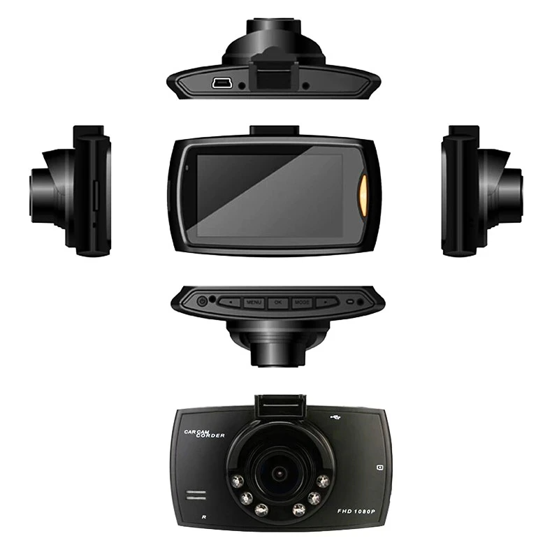 VigiCam NightGuard 2.7" — Dashcam Vision Nocturne Full HD Avant/Arrière