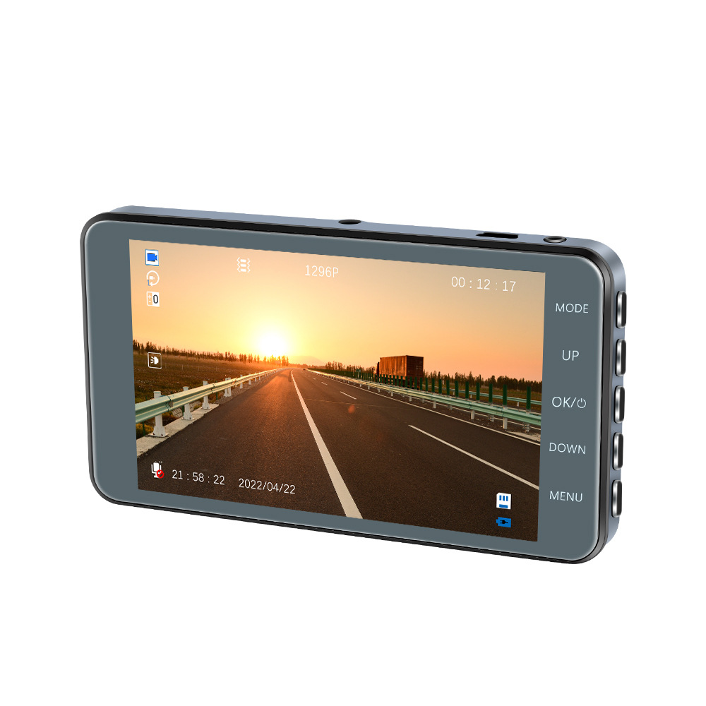 VigiCam TouchPro 4" — Dashcam Écran Tactile Double Objectif Full HD