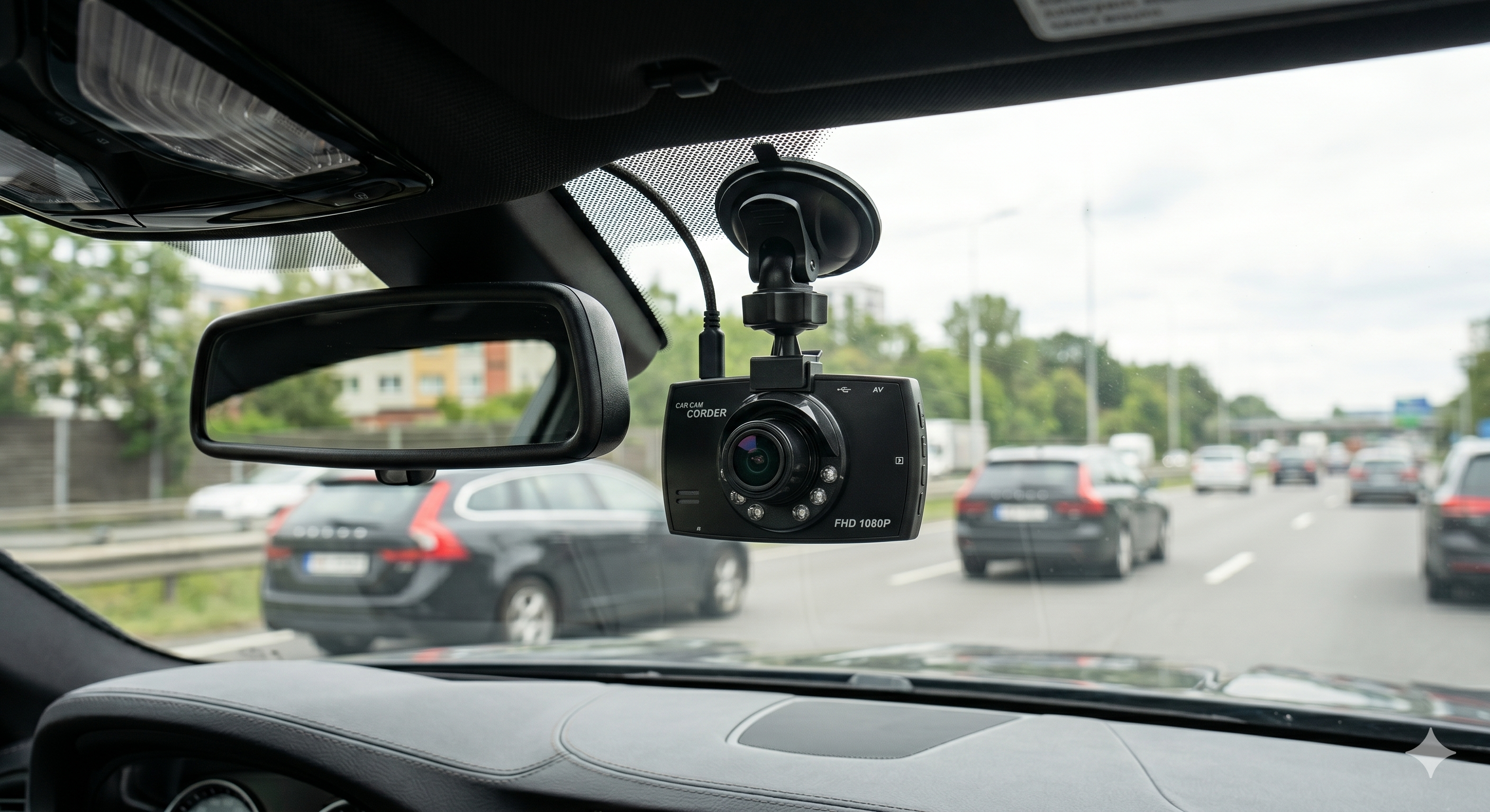 VigiCam NightGuard 2.7" — Dashcam Vision Nocturne Full HD Avant/Arrière