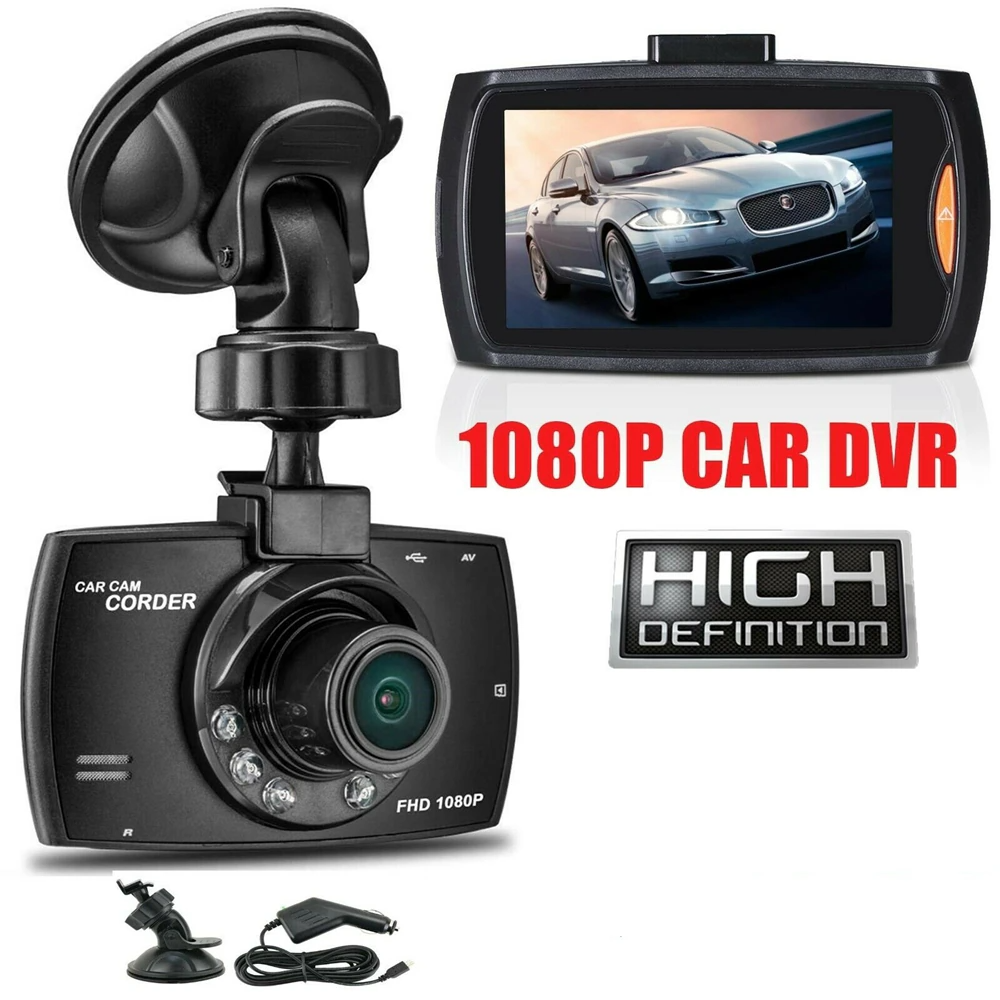 VigiCam NightGuard 2.7" — Dashcam Vision Nocturne Full HD Avant/Arrière