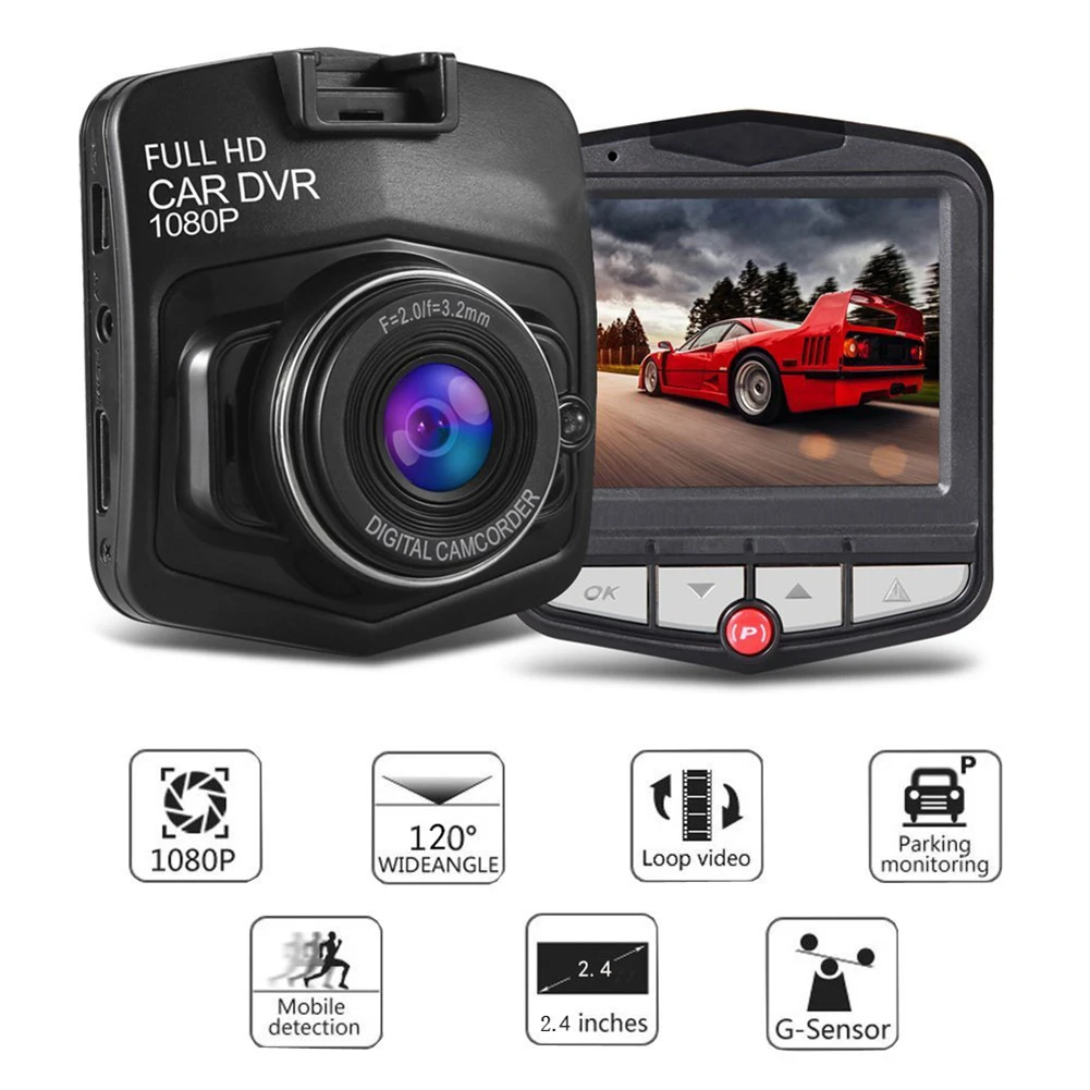 VigiCam MiniDrive 2.4" — Dashcam Compacte Full HD Discret